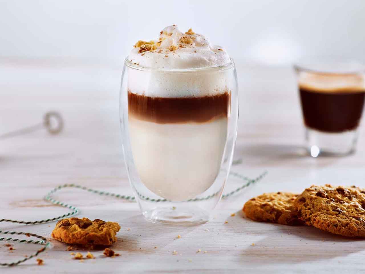 cookie Latte for cold day