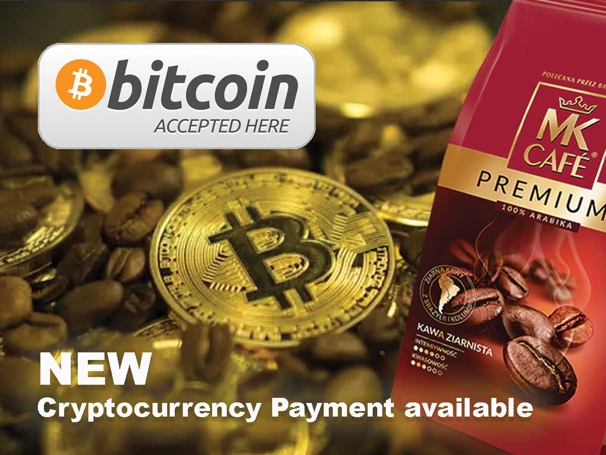 Cryptocurrency Payments available